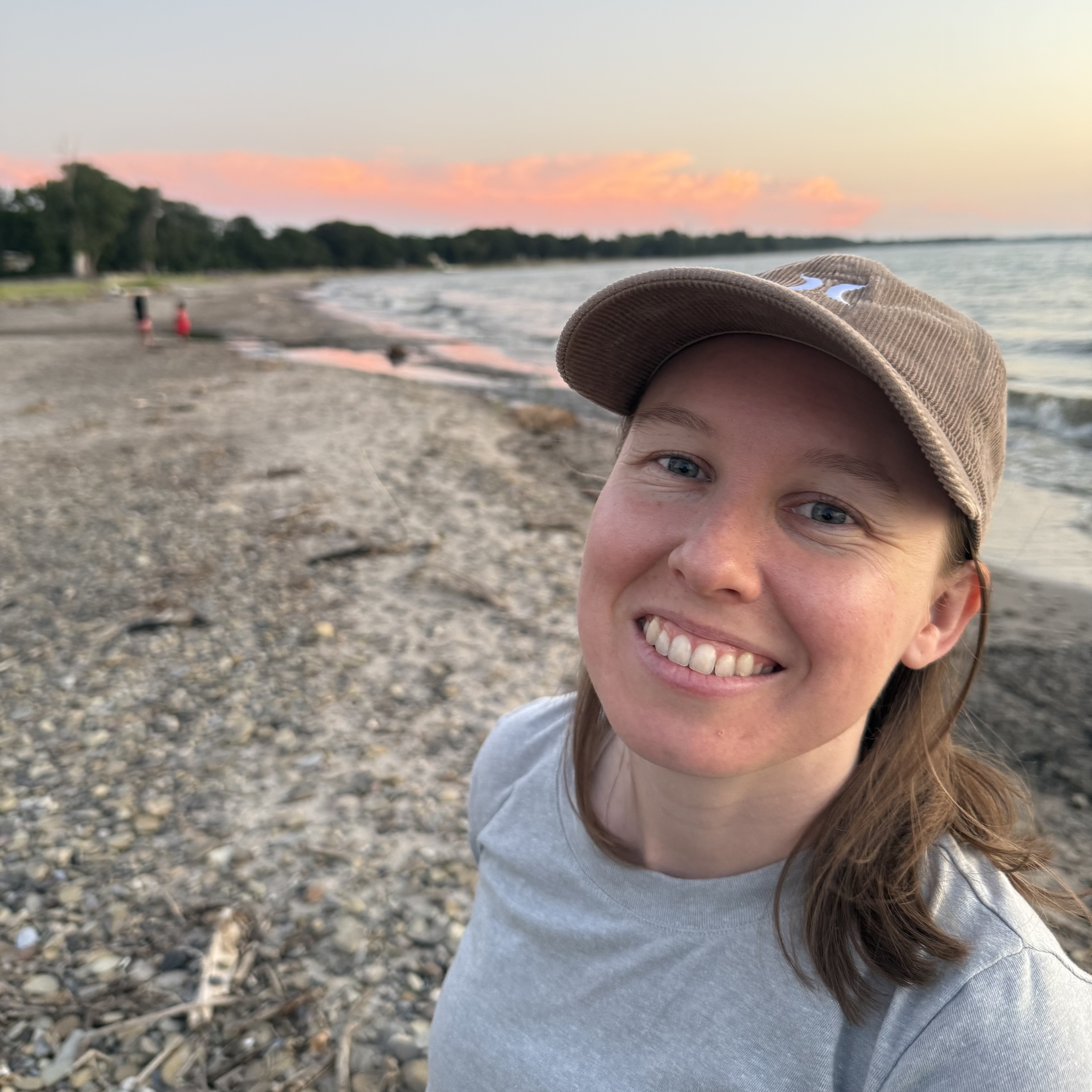 Rochelle at the beach